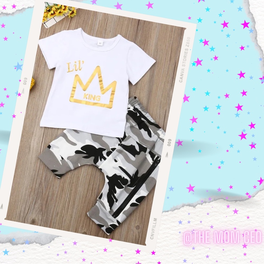 WHITE LIL KING SETS
